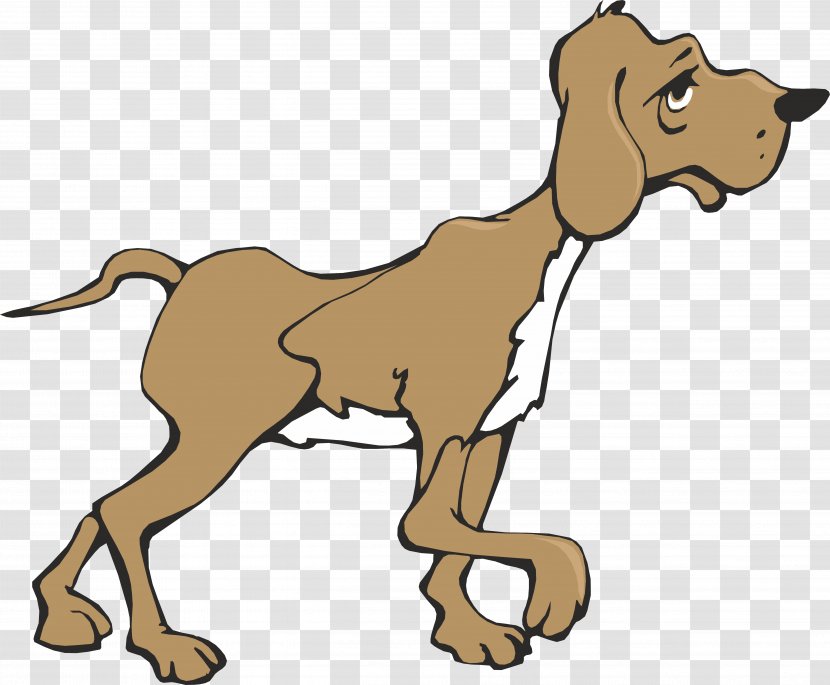 Dog Puppy Droopy Animation Clip Art - Animal Figure Transparent PNG