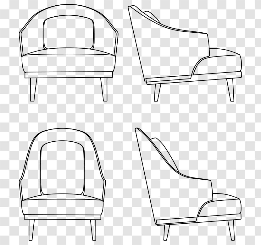 Office & Desk Chairs Bellini Furniture Drawing - Aesthetics - Design Transparent PNG