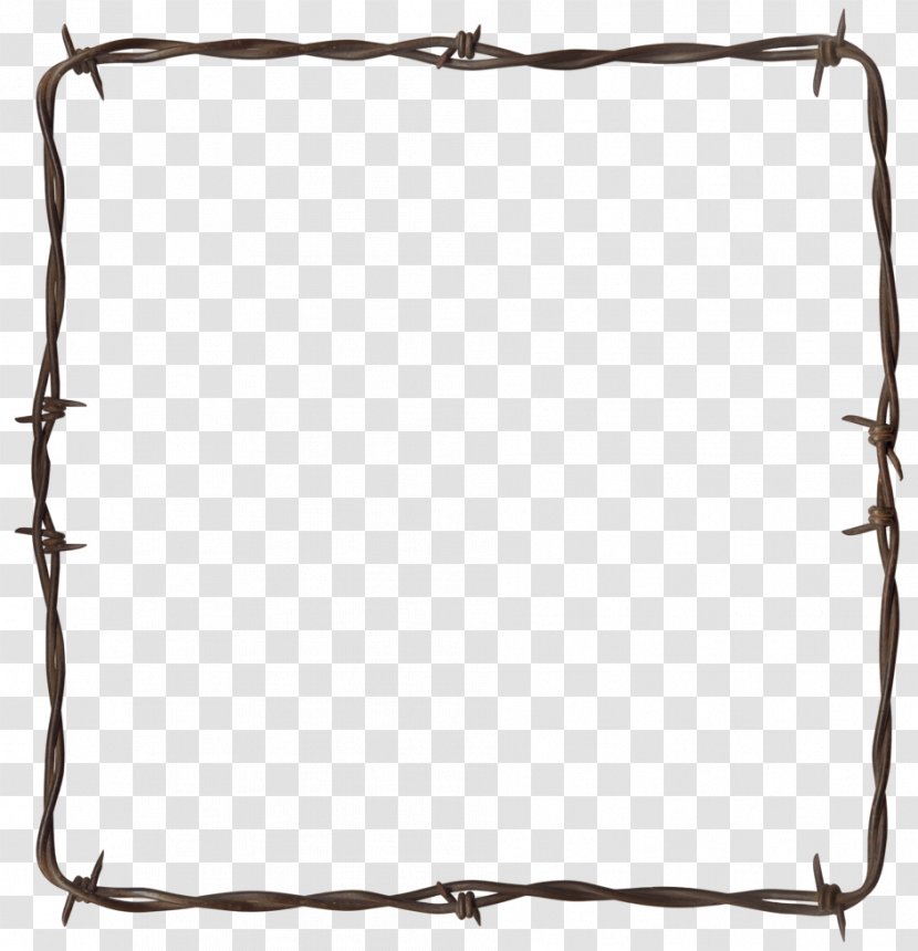Barbed Wire Frontier Border - Tape - Barbwire Transparent PNG