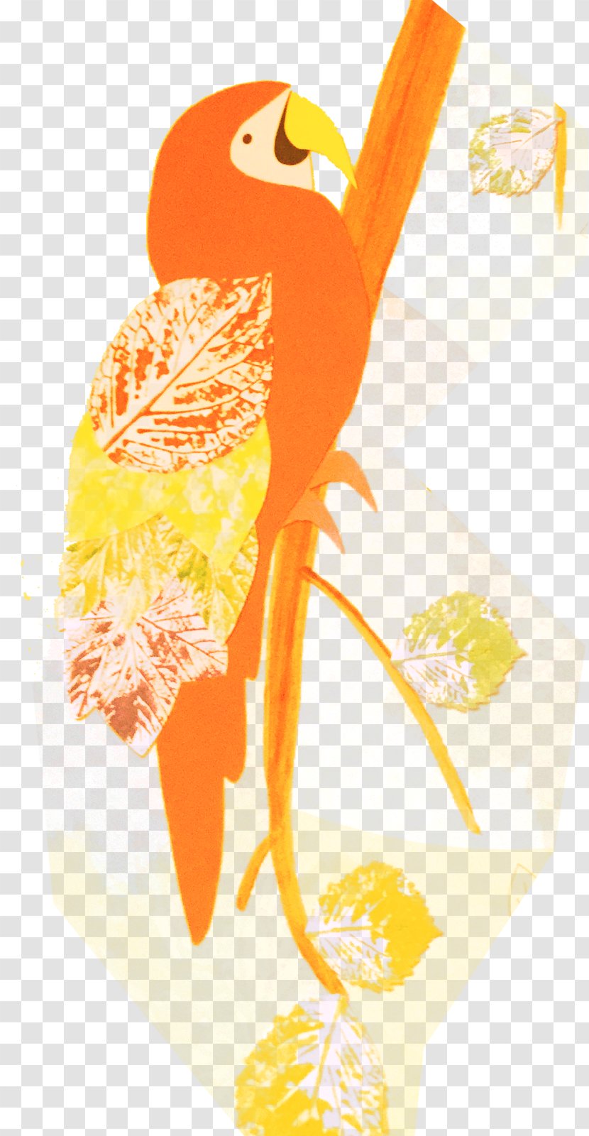 Yellow Graphic Design Beak Autumn - Green Transparent PNG