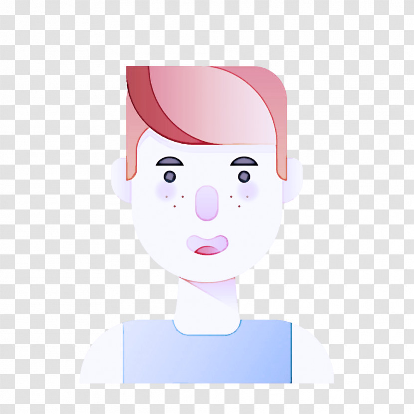 Face Cartoon Head Skin Nose Transparent PNG