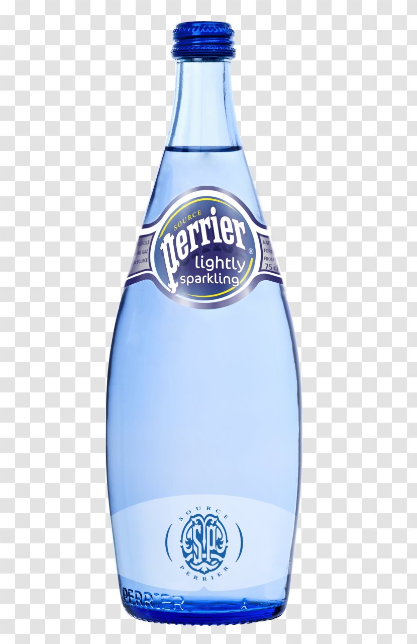 Mineral Water Glass Bottle Wine Carbonated Perrier - Liquid Transparent PNG