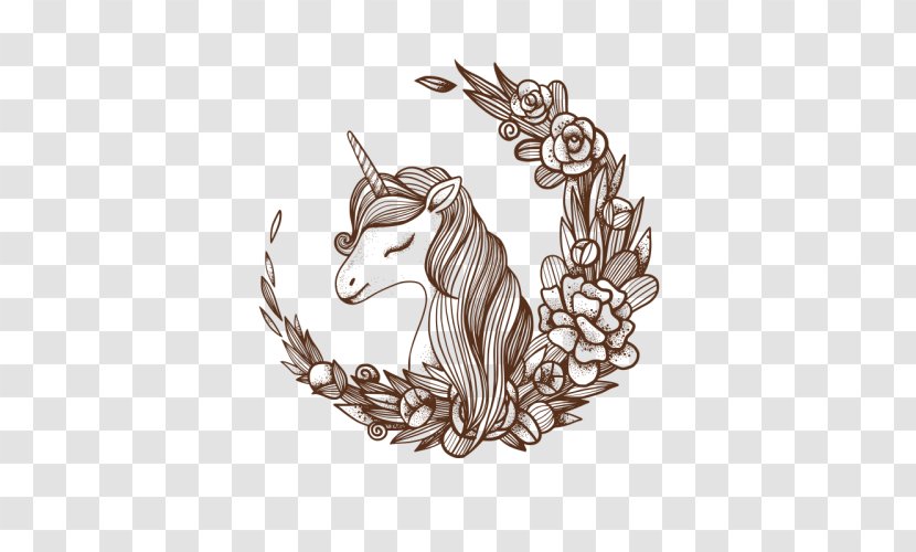 Unicorn Horse Diary - Horn Transparent PNG