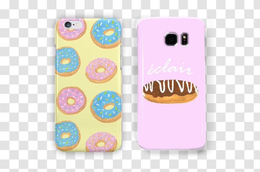 Mobile Phone Accessories Text Messaging Phones IPhone - Watercolor Donut Transparent PNG