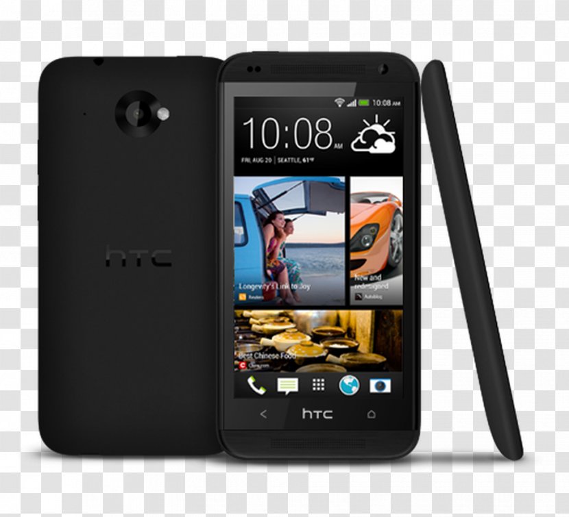 HTC One Desire 300 Smartphone - Mobile Device Transparent PNG