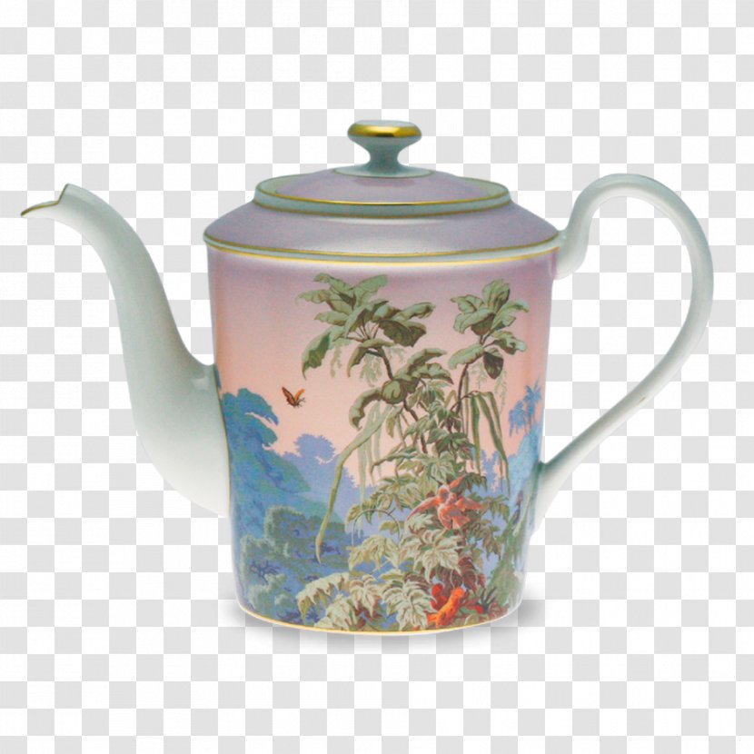Porcelain Kettle Haviland & Co. Teapot Coffee Pot - Ceramic Transparent PNG
