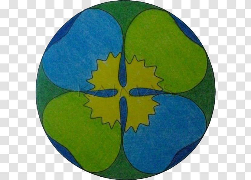 Circle Leaf Symbol - Green Transparent PNG
