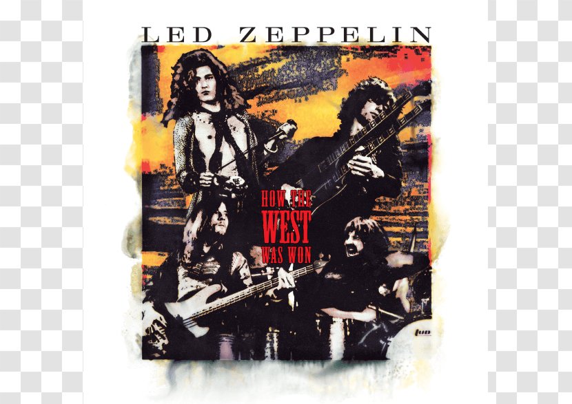 How The West Was Won Led Zeppelin Phonograph Record Album LP - Flower - Logo Transparent PNG