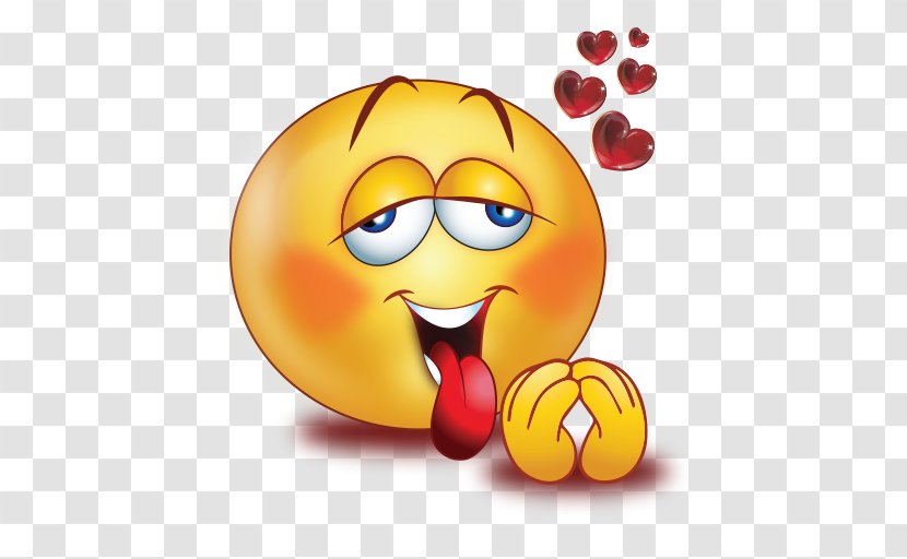 Emoticon Emoji Smiley - Facebook - Flying Hearts Transparent PNG