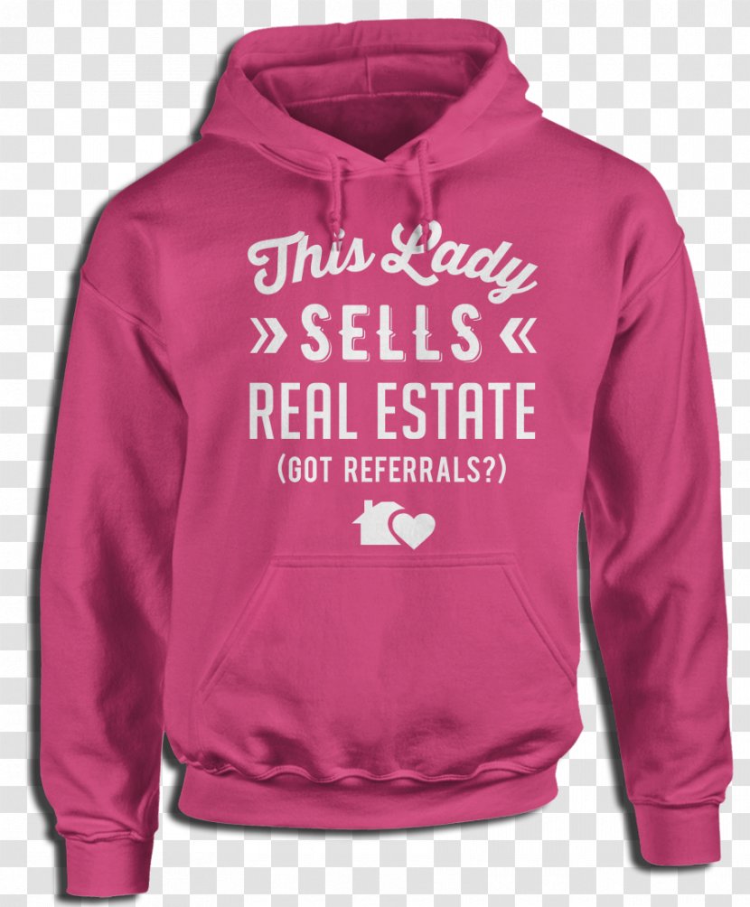 Hoodie T-shirt Sweater Real Estate Clothing - Ads Transparent PNG