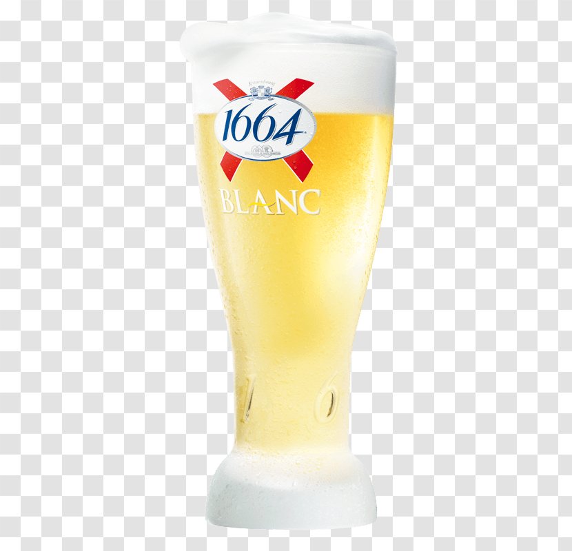 Beer Glasses Kronenbourg Brewery Pint Glass - 1664 Transparent PNG