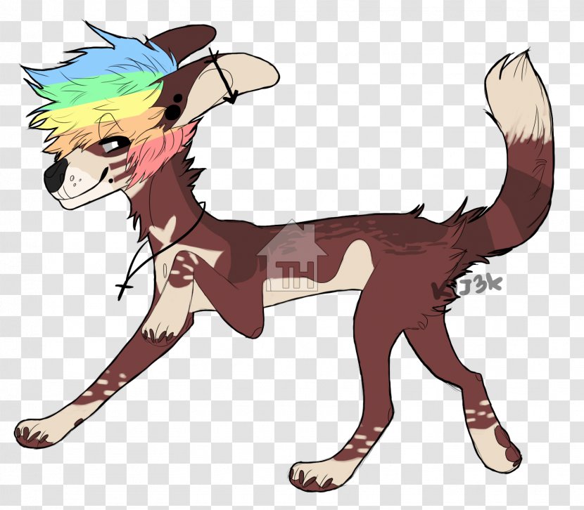 Dog Cat Demon Horse - Paw Transparent PNG