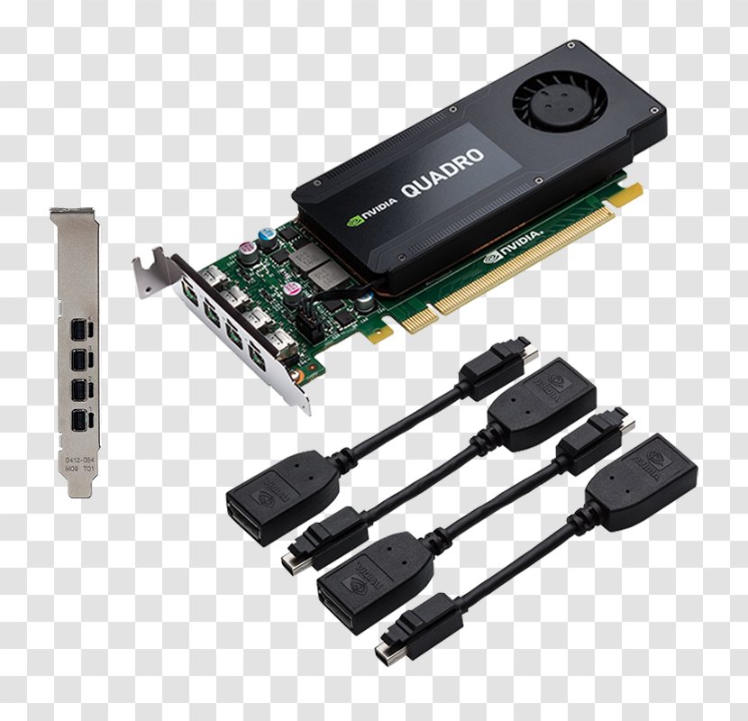 Graphics Cards & Video Adapters NVIDIA Quadro K1200 PNY Technologies - Network Interface Controller - Nvidia Transparent PNG