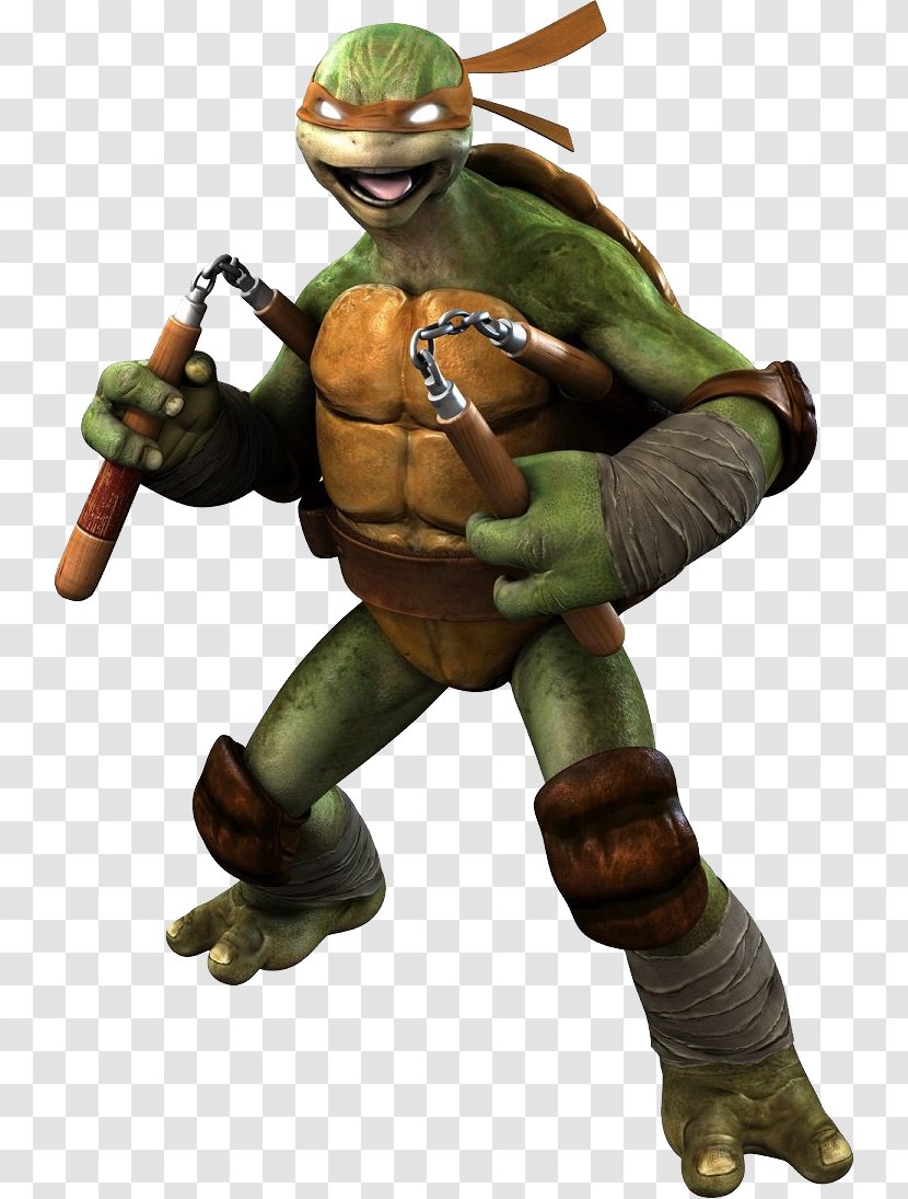 Teenage Mutant Ninja Turtles: Out Of The Shadows Michelangelo Leonardo Raphael - Mythical Creature - Turtles Transparent PNG