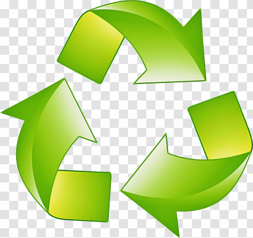 Green Leaf Logo - Recycling Transparent PNG
