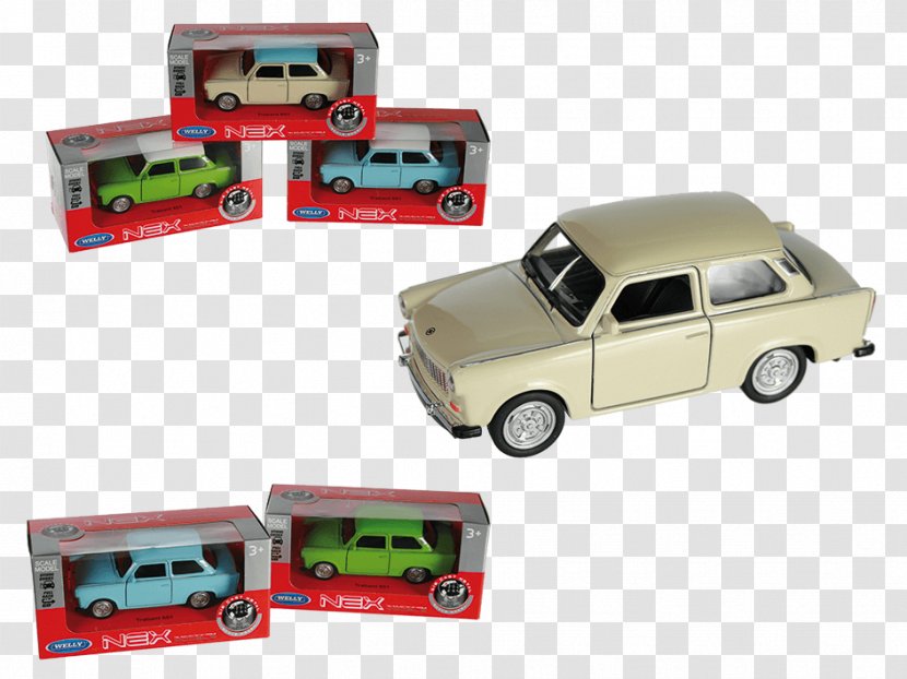 Model Car Trabant 601 Volkswagen Beetle - Vehicle Transparent PNG