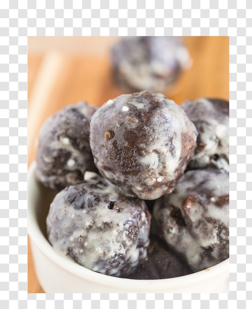 Bourbon Ball Superfood Frozen Dessert Blueberry - Chocolate Fudge Transparent PNG