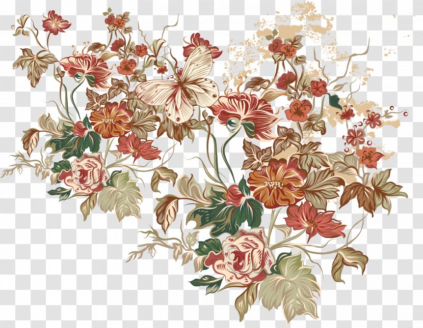 Paper Wallpaper - Floristry - Japanese Classic Pattern Transparent PNG