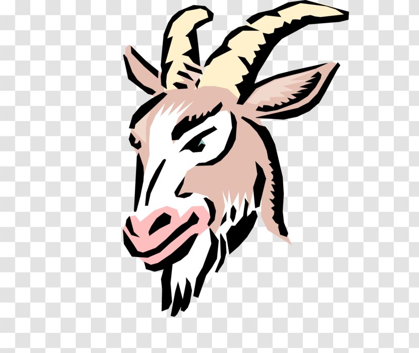 Clip Art Goat Illustration Vector Graphics Image - Wildlife Transparent PNG