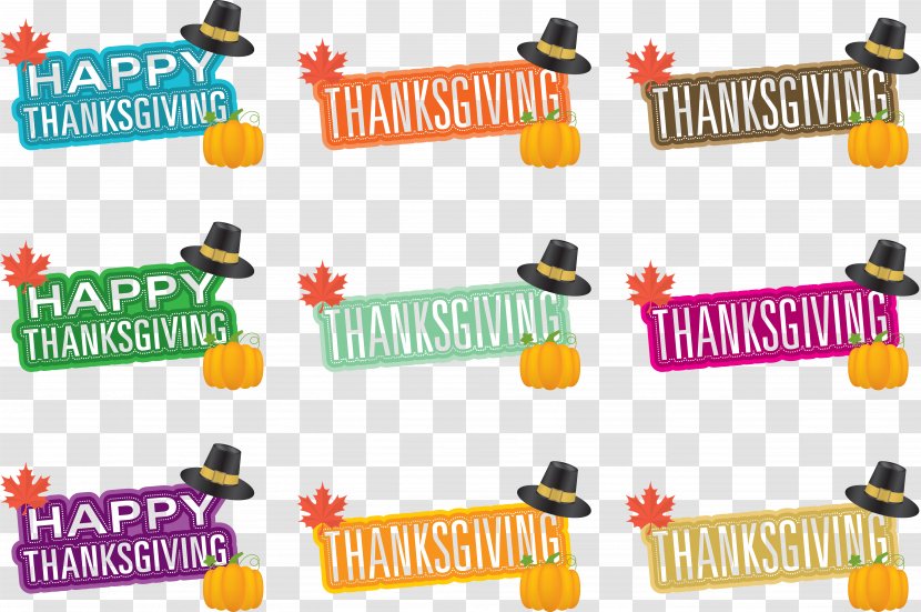 Thanksgiving Clip Art - Holiday - Different English Transparent PNG
