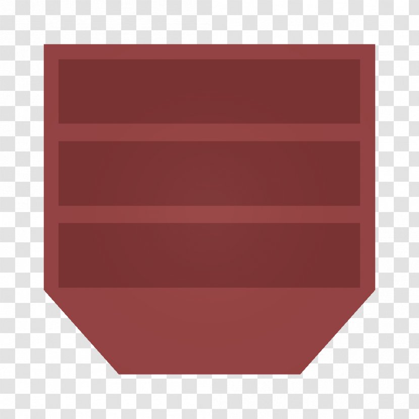 Rectangle Maroon Brown - Vest Transparent PNG