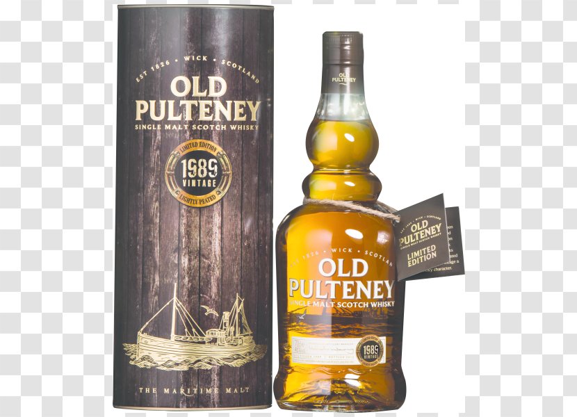 Old Pulteney Distillery Single Malt Whisky Whiskey Scotch Distilled Beverage - Alcohol Transparent PNG