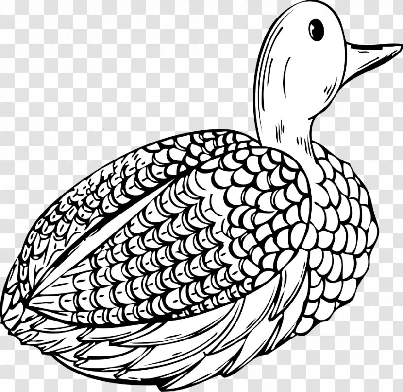 Duck Decoy Goose Clip Art - Fowl Transparent PNG
