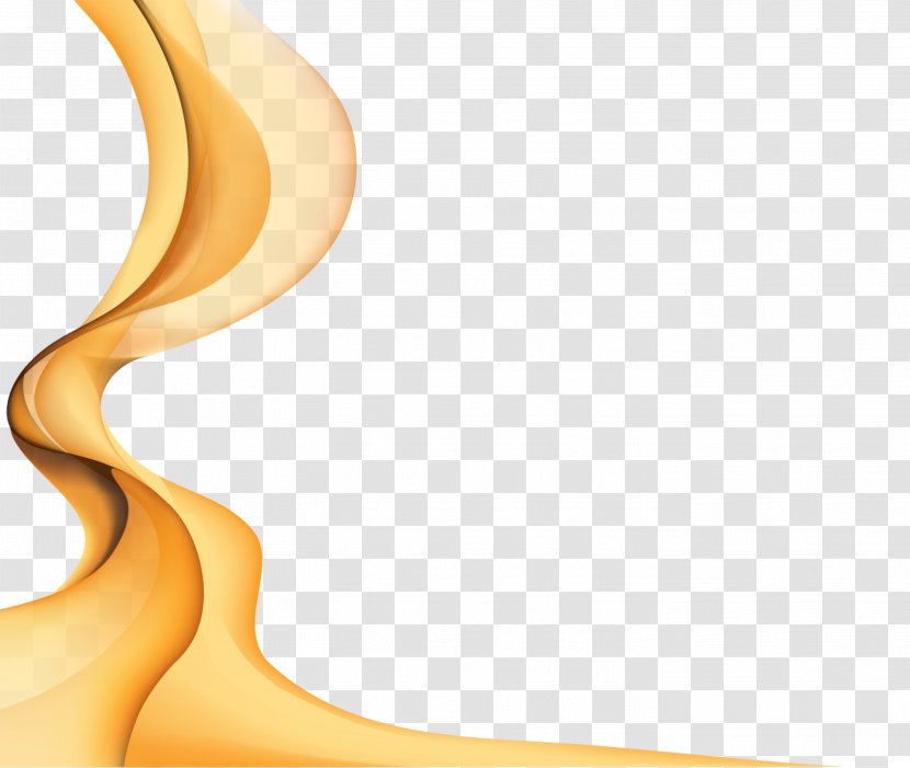Icon - Product Design - Gold Ribbon Transparent PNG