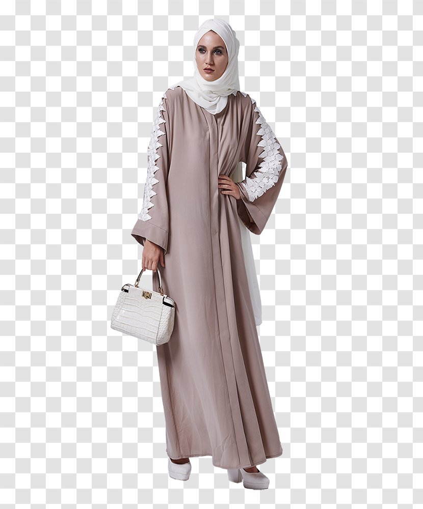 Abaya Hijab Burqa FERADJE Kaftan - Headscarf Transparent PNG