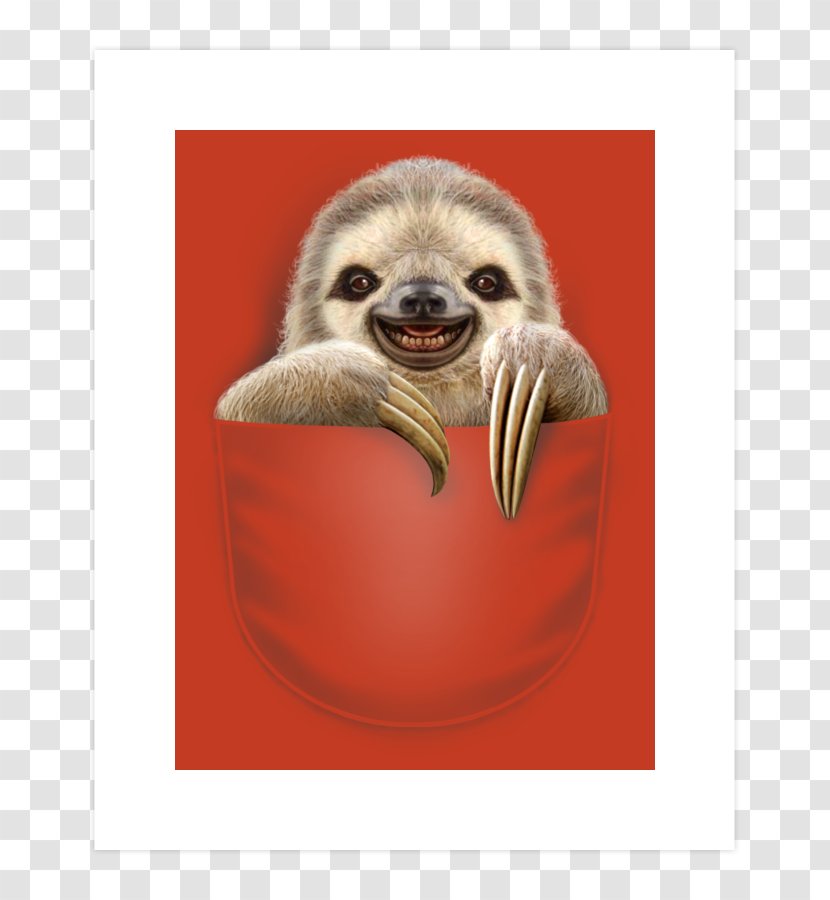 IPhone 6S Sloth Pug Carnivora Design By Humans - Animal Transparent PNG