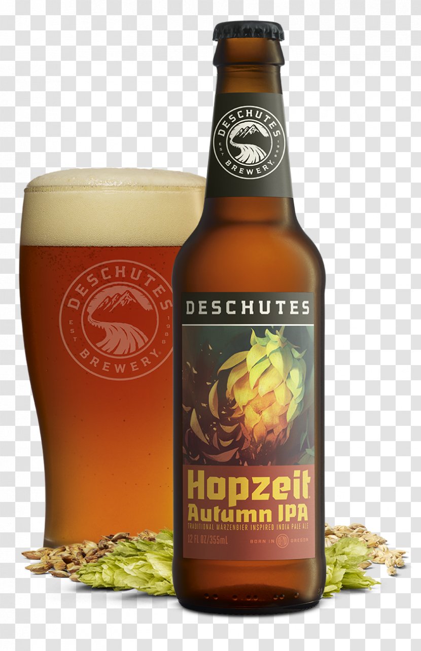 Deschutes Brewery India Pale Ale Beer - Mirror Pond Transparent PNG