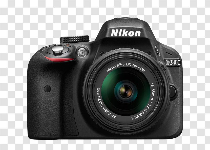 Nikon D3300 AF-S DX Zoom-Nikkor 18-55mm F/3.5-5.6G AF-P Nikkor Zoom VR Digital SLR - Camera - Worth Remembering Moments Transparent PNG