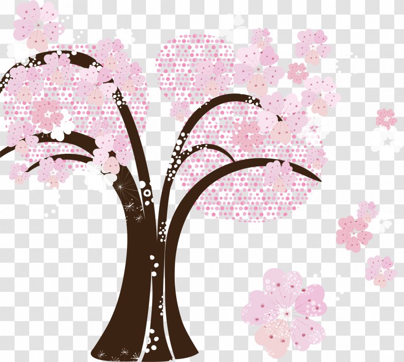 Cherry Blossom - Spring - Romantic Tree Transparent PNG