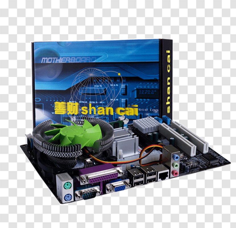 Motherboard Computer Hardware System Cooling Parts Central Processing Unit Transparent PNG