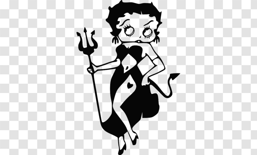 Betty Boop Devil Decal Sticker Image - Tree - Cooper Transparent PNG