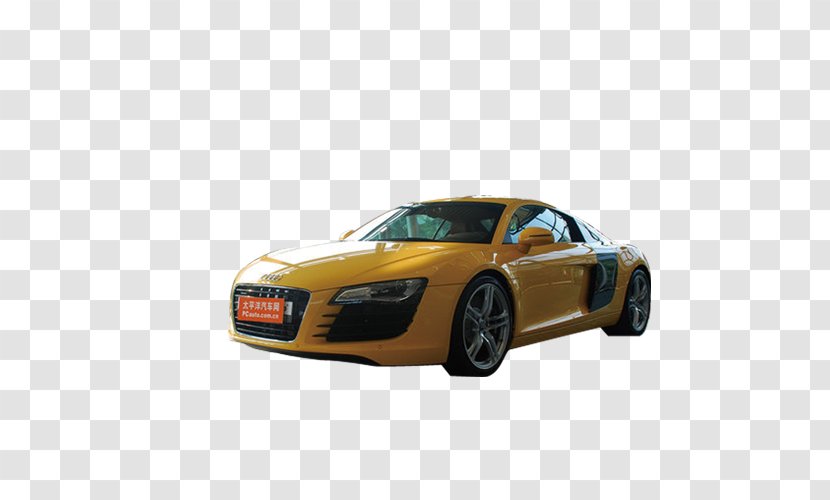 Audi R8 Le Mans Quattro Car - Model Transparent PNG