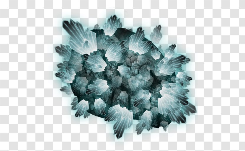 Mineral Teal Tree Transparent PNG
