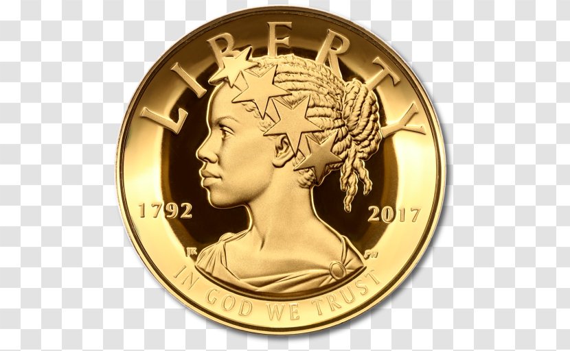 American Liberty 225th Anniversary Coin Gold Statue Of - Ounce - Us Coins Transparent PNG