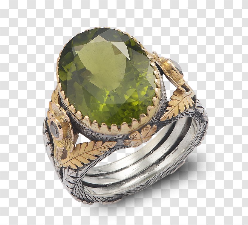 Ring Peridot Gemstone Topaz Gold - Jewellery Transparent PNG