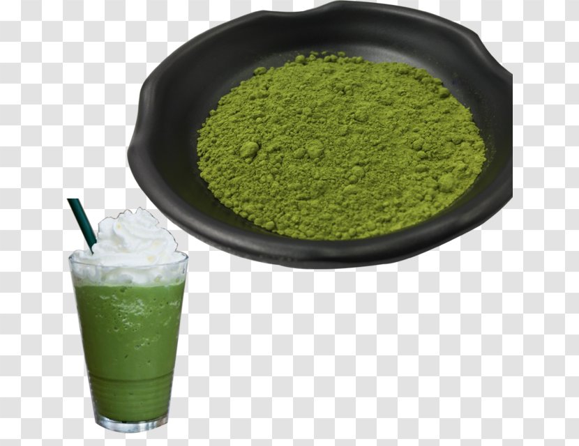 Matcha Green Tea Ice Cream Latte Transparent PNG