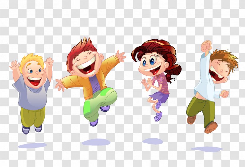 Cartoon Happiness Clip Art - Cute Kids Transparent Image Transparent PNG