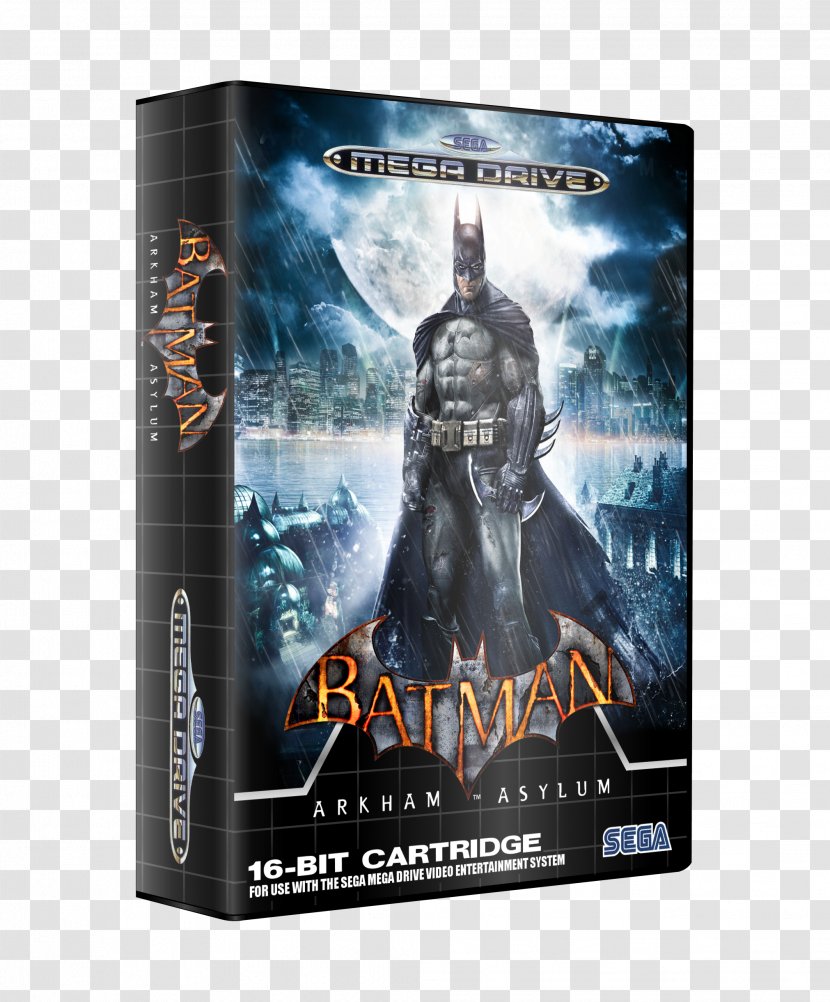 Batman: Arkham Asylum City Xbox 360 Platinum Hits Video Game - Batman Transparent PNG