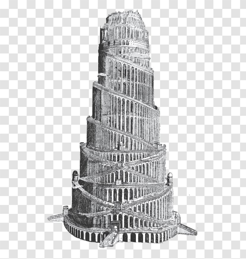 Tower Of Babel Athanasius Kircher's Theatre The World La Traduccion De Novela Inglesa Del Siglo XVIII Middle Ages - Landmark Transparent PNG