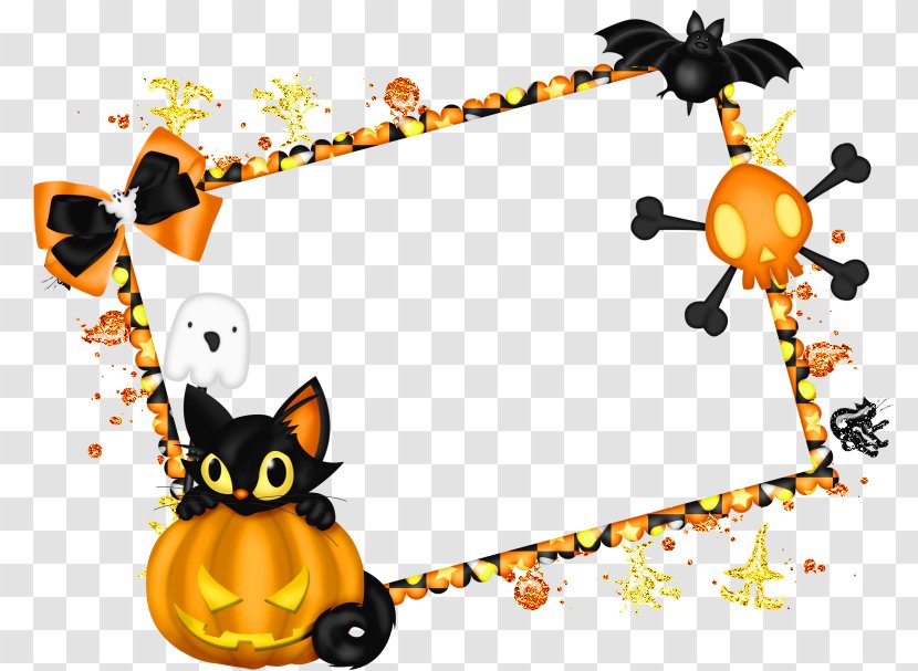 Halloween Picture Frames Clip Art Transparent PNG