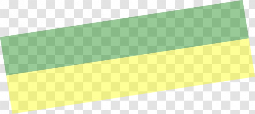 Rectangle Line Green - Yellow - Verde E Amarelo Transparent PNG