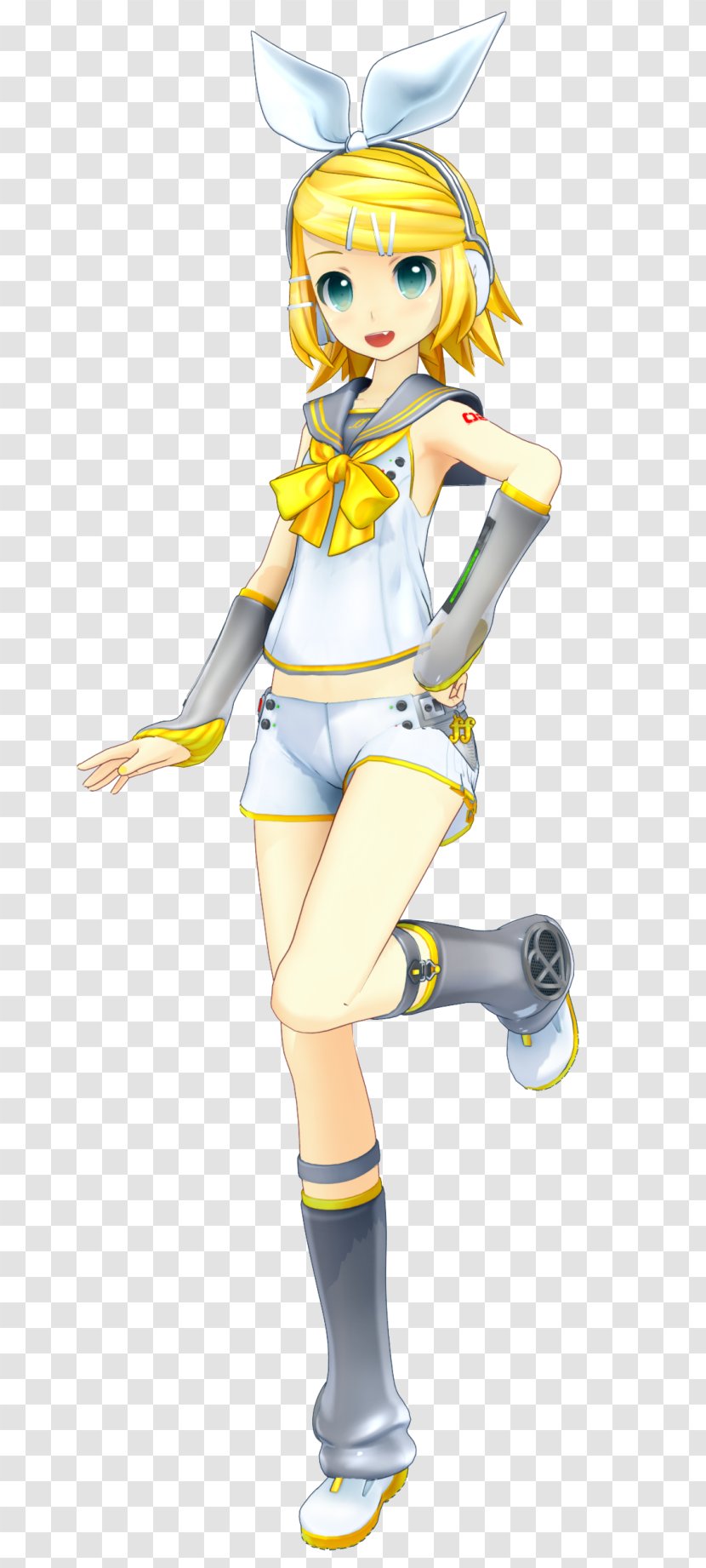 Kagamine Rin/Len Vocaloid MikuMikuDance Megurine Luka - Frame - Watercolor Transparent PNG