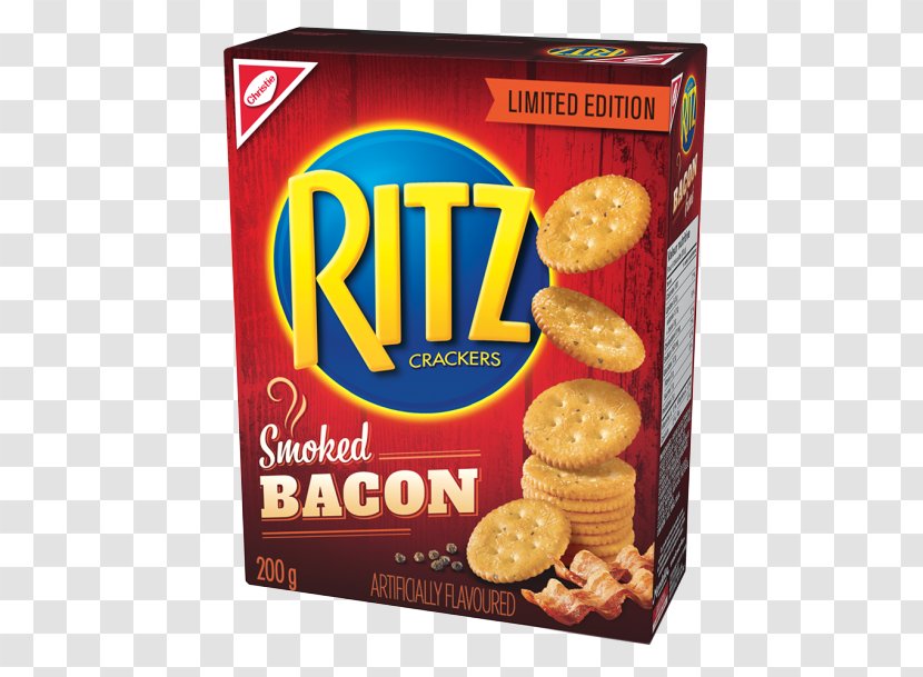 Ritz Crackers Food Cheddar Cheese - Baked Goods - Smoked Bacon Transparent PNG