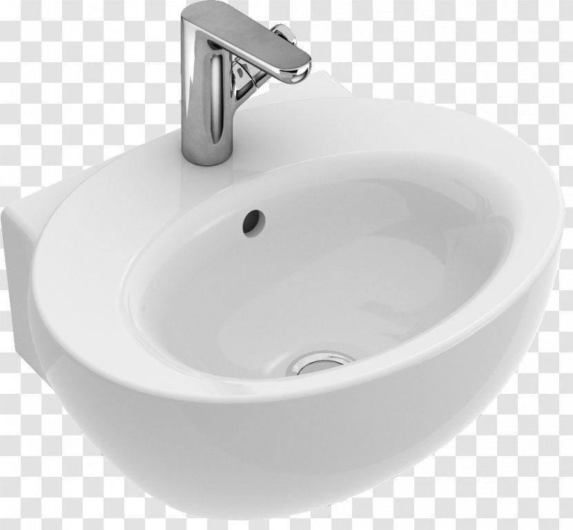 Sink Villeroy & Boch Washing Ceramic Tap - Furniture Transparent PNG