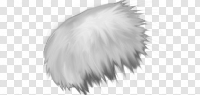 Furry Fandom Drawing - White - Monochrome Transparent PNG