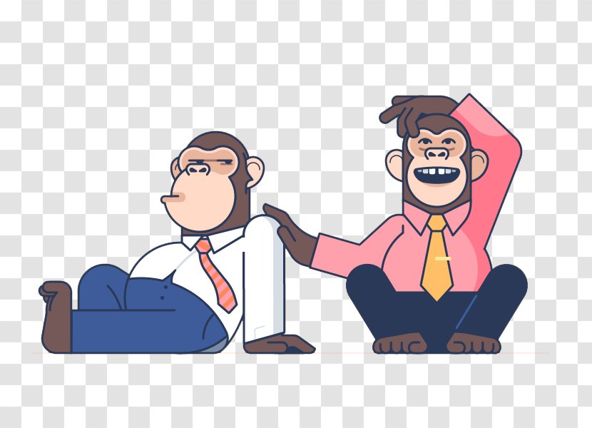 Illustration - Finger - Dress Up Monkeys Transparent PNG